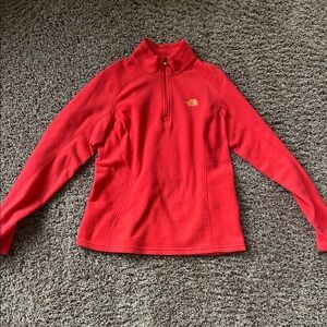 The North Face Fleece Hot Pink Half-zip